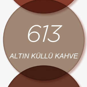 613 Altın Küllü Kahve
